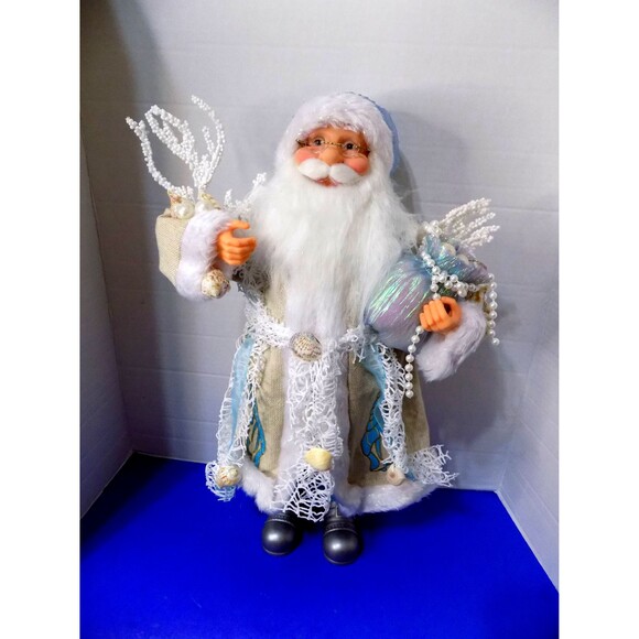 NEW Christmas Coastal Nautical Beach Santa Claus Florida Windy Hill - Picture 2 of 7